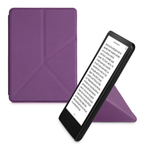 Amazon Kindle Paperwhite 11 tok, Kwmobile, lila, ökobőr, 57158.38
