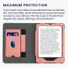 Amazon Kindle Paperwhite 11 tok, Kwmobile, rózsaszín/szürke, ökobőr, 56261.07