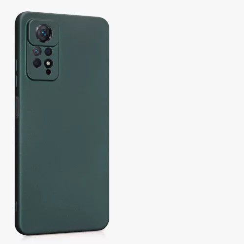 Kwmobile tok Xiaomi Redmi Note 11 Pro/Redmi Note 11 Pro 5G telefonhoz, szilikon, zöld, 58650.14