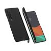 Kwmobile huzat Samsung Galaxy Z Fold 4 telefonhoz, Eco bőr, fekete, 58680.01