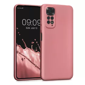   Kwmobile tok Xiaomi Redmi Note 11/Redmi Note 11s telefonhoz, szilikon, rózsaszín, 58651.31