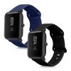 db pánt készlet Huami Amazfit Bip S/Amazfit Bip S Lite, Kwmobile, fekete/kék, szilikon, 58717.01