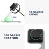 Dokkolóállvány Fitbit Versa 3-hoz, Kwmobile, fekete/szürke, fém, 58724.01
