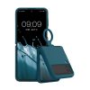 kwmobile tok Samsung Galaxy Z Flip4, szilikon, kék, 58786.57