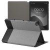 Tok a Huawei MatePad T10/MatePad T10s táblagéphez, Kwmobile, szürke/fekete, textil, 58774.01
