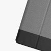 Tok a Huawei MatePad T10/MatePad T10s táblagéphez, Kwmobile, szürke/fekete, textil, 58774.01