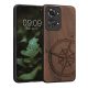 Kwmobile tok OnePlus Nord 2T telefonhoz, fa, barna, 58767.01
