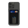 Mágneses kártyatartó kompatibilis az Apple iPhone 14 Series/iPhone 13 Series/iPhone 12 Series készülékekkel, Kwmobile, Fekete, Műanyag, 58791.01