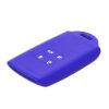 Autókulcs fedél Renault 4 gombokhoz - Smart Key, Kwmobile, kék, szilikon, 48035.134