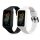 2 db pánt készlet Huawei Band 7/Band 6/Honor Band 6, Kwmobile, fekete/fehér, szilikon, 58914.02
