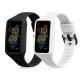 2 db pánt készlet Huawei Band 7/Band 6/Honor Band 6, Kwmobile, fekete/fehér, szilikon, 58914.02