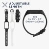 2 db pánt készlet Huawei Band 7/Band 6/Honor Band 6, Kwmobile, fekete/fehér, szilikon, 58914.02