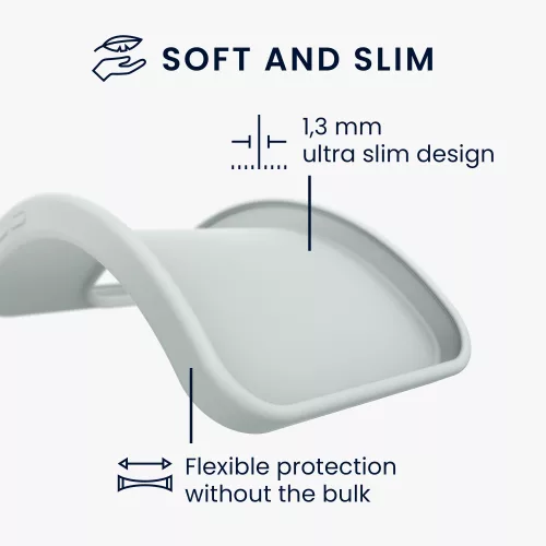 Kwmobile tok Samsung Galaxy A13 5G telefonhoz, szilikon, zöld, 58919.200