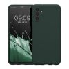 Kwmobile tok Samsung Galaxy A04s-hez, sötétzöld, szilikon, 58921.169