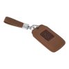 Autókulcs fedél Renault 4 gombokhoz - Smart Key, Kwmobile, barna, Eco-bőr, 58938.03