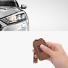 Autókulcs fedél Renault 4 gombokhoz - Smart Key, Kwmobile, barna, Eco-bőr, 58938.03