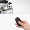 Autós kulcstartó tok Suzuki 2 gomboshoz - Keyless Go, Kwmobile, fekete/piros, szilikon, 47668.03