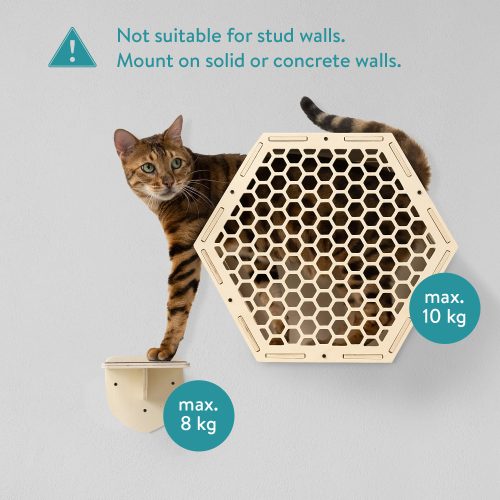 Navaris macska mászóbútor, Bézs, Fa, 58934.04