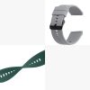 2 db szíjkészlet Xiaomi Mi Watch Color Sport/Watch S1 Active, Kwmobile, szürke/zöld, szilikon, 58971.02