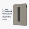 Amazon Kindle Paperwhite 11 tok, Kwmobile, szürke, ökobőr, 56264.17