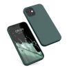 Kwmobile tok Apple iPhone 12/iPhone 12 Pro telefonhoz, szilikon, zöld, 53938.171