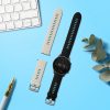 2 db szíjkészlet Xiaomi Mi Watch/Mi Watch Color Sport, Kwmobile, fekete/szürke, szilikon, 58466.02