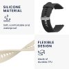 2 db szíjkészlet Xiaomi Mi Watch/Mi Watch Color Sport, Kwmobile, fekete/szürke, szilikon, 58466.02