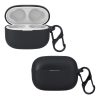 Sony LinkBuds S fejhallgató tok, Kwmobile, fekete, szilikon, 59038.01
