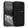 Kwmobile tok Apple iPhone 14 telefonhoz, szilikon, fekete, 59112.01
