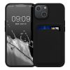 Kwmobile tok Apple iPhone 14 telefonhoz, szilikon, fekete, 59112.01
