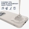 Kwmobile tok Apple iPhone 14 telefonhoz, szilikon, szürke, 59075.96