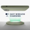 Kwmobile tok Apple iPhone 14 telefonhoz, szilikon, zöld, 59071.172