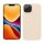 Kwmobile tok Apple iPhone 14 telefonhoz, szilikon, krém, 59071.16