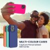 Kwmobile tok Apple iPhone 14 Plus készülékhez, szilikon, rózsaszín, 59072.77