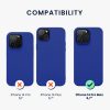 Kwmobile tok Apple iPhone 14 Pro Max telefonhoz, szilikon, kék, 59074.134