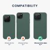 Kwmobile tok Apple iPhone 14 Pro Max telefonhoz, szilikon, zöld, 59074.166