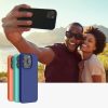 Kwmobile tok Apple iPhone 14 telefonhoz, szilikon, szürke, 59071.186