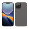Kwmobile tok Apple iPhone 14 telefonhoz, szilikon, szürke, 59071.155