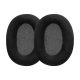 db-os fülpárna készlet Sennheiser HD600/HD600S/HD650 fejhallgatóhoz, Kwmobile, fekete, textil, 59156.01