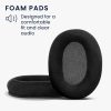db-os fülpárna készlet Sennheiser HD600/HD600S/HD650 fejhallgatóhoz, Kwmobile, fekete, textil, 59156.01