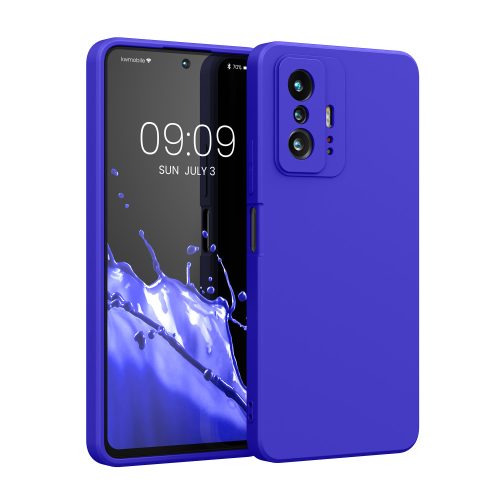 Kwmobile tok Xiaomi 11T/11T Pro telefonhoz, szilikon, kék, 56573.134