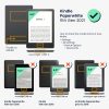 Amazon Kindle Paperwhite 11 tok, Kwmobile, lila, ökobőr, 57158.108