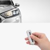 kwmobile autókulcs fedél Mazda 4 gombokhoz, szilikon, szürke/fekete, 59241.94