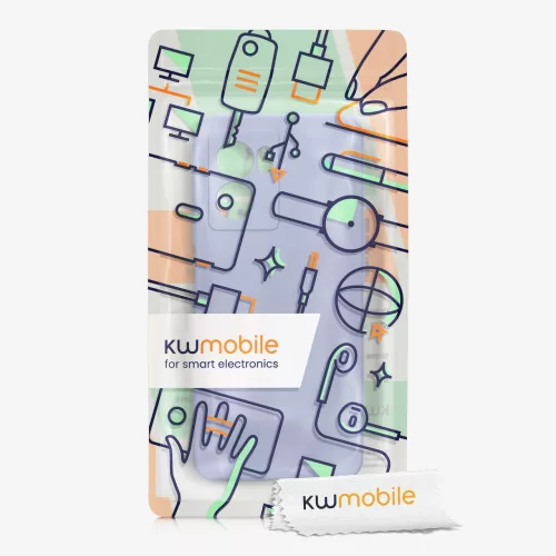 Kwmobile tok OPPO A77, szilikon, kék, 59245.139