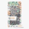 Kwmobile tok Xiaomi Redmi Note 12 Pro 5G-hez, szürke/fekete, textil/szilikon, 60736.22