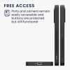 Kwmobile tok Xiaomi 13 5G-hez, barna/fekete, fa/szilikon, 60705.01