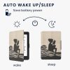 kwmobile tok Amazon Kindle Paperwhite 7, ökológiai bőr, többszínű, 25824.48