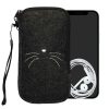 Kwmobile Univerzális XL burkolat - 6,8", textil, szürke/fehér, 49866.4.13
