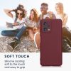 Kwmobile tok Xiaomi Redmi Note 12 5G/Poco X5 készülékhez, lila, szilikon, 60887.187