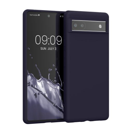 kwmobile tok Google Pixel 6a telefonhoz, szilikon, lila, 57799.182